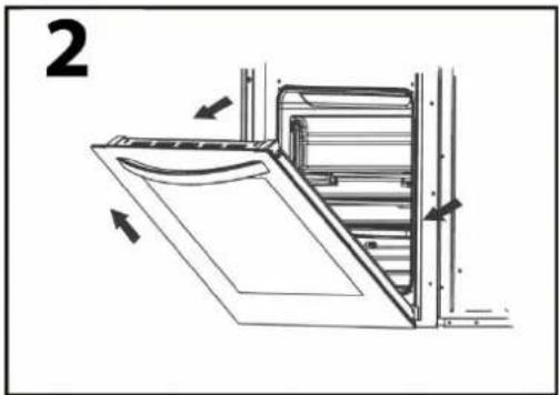 CASO SteamMaster E 56 - Removal of the door - 2