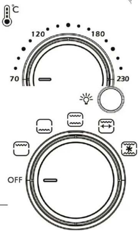 CASO TO 32 Classic - Knob for function - 1