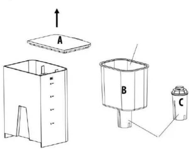 CASO PerfectCup 1000 Pro - Vervangen van het filter - 2