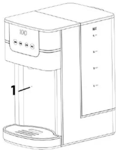 CASO PerfectCup 1000 Pro - Protezione surriscaldamento & reset - 2