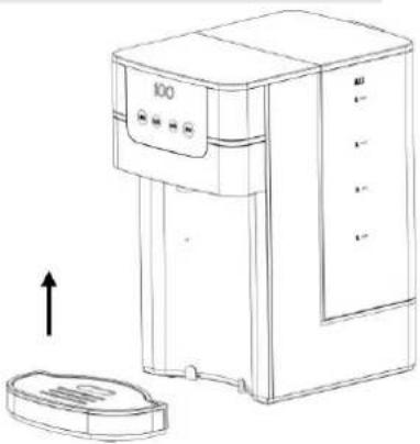 CASO PerfectCup 1000 Pro - Replacing the waterfilter - 1