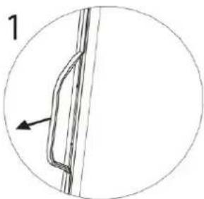 CASO WineChef Pro 1262D - The handle installing - 1