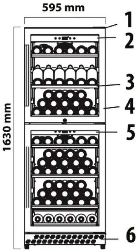 CASO WineChef Pro 1262D - HINWEIS - 1