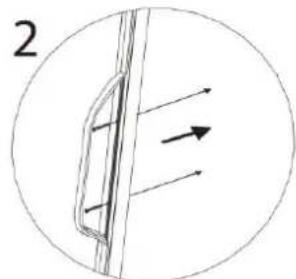 CASO WineChef Pro 1262D - The handle installing - 2