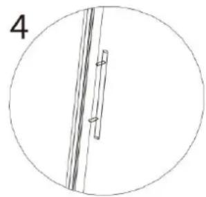 CASO WineChef Pro 1262D - Anbringung des Griffes - 4