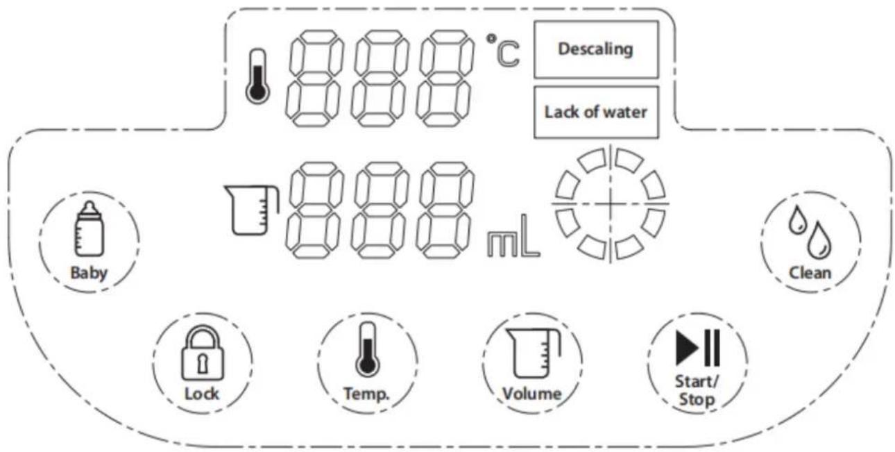CASO HW 600 - Panel de instrucciones - 1