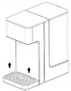 CASO HW 600 - Tropfschale leeren - 1