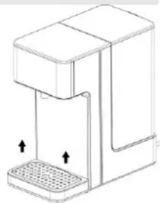 CASO HW 600 - Rimuovere l'acqua dal vaschetta di scolo - 1