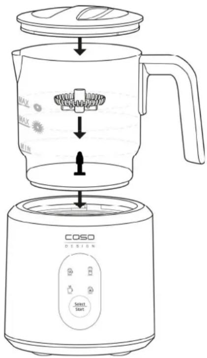 CASO Crema & Choco - PLEASE NOTE - 1