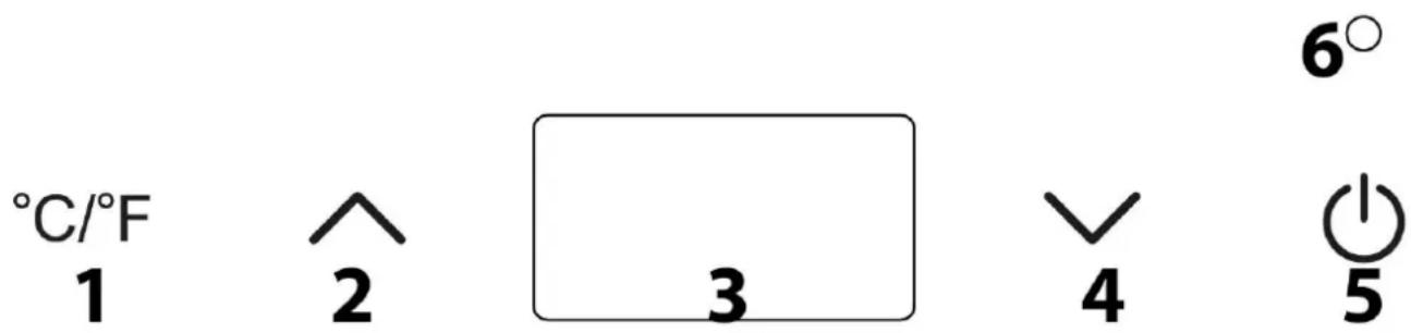CASO WineCase One - Bedienfeld und Display - 1