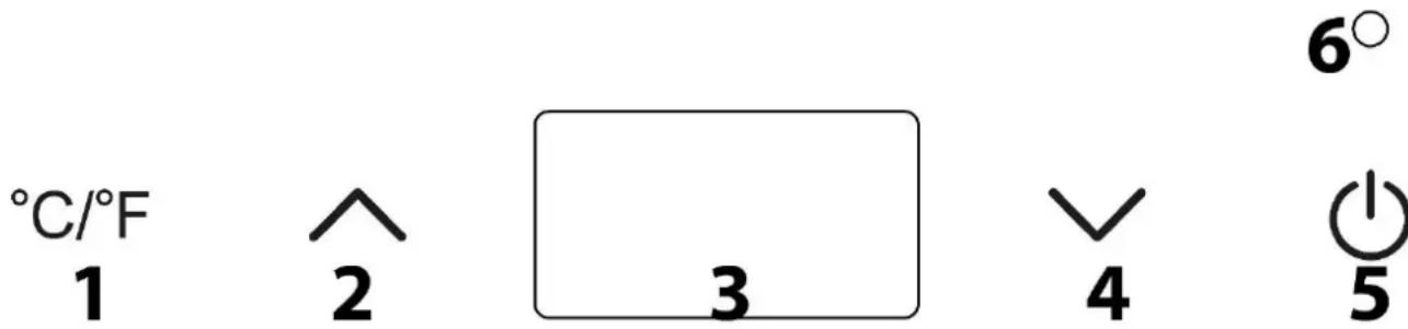 CASO WineCase One - Pannello di controlledo display - 1