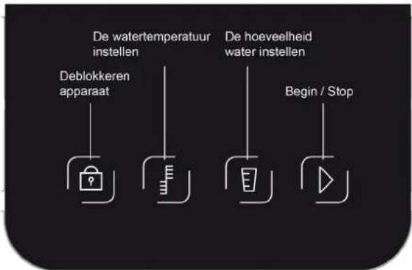 CASO HW 1000 - Bedieningsveld - 1