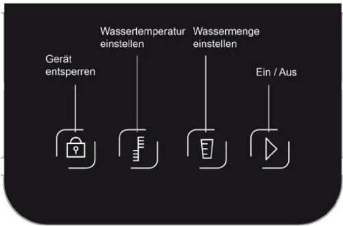 CASO HW 1000 - Bedienfeld - 1