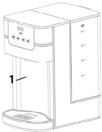 CASO HW 1000 - Thermische beveiliging bij oververhitting & reset - 2