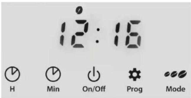 12:16 H Min On/Off Prog Mode