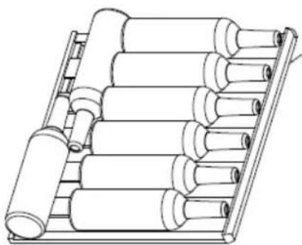CASO WineChef Pro 40 - The installation of the handle - 1