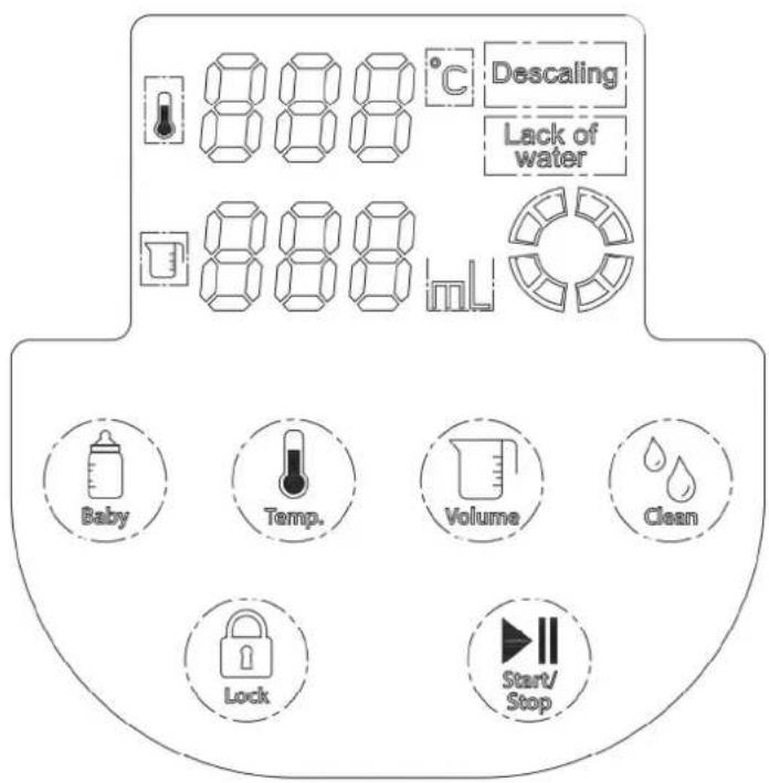 CASO HW 660 - Panel de instrucciones - 1