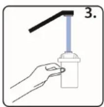 CASO HW 660 - Preparazione del filtro d'acqua - 3