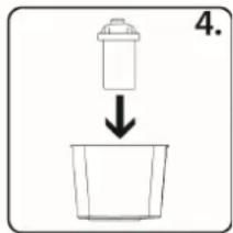 CASO HW 660 - Preparation of the waterfilter - 4