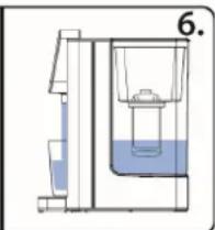 CASO HW 660 - Voorbereiding van het waterfilter - 6