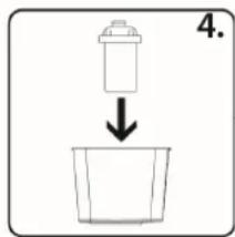 CASO HW 660 - Voorbereiding van het waterfilter - 4