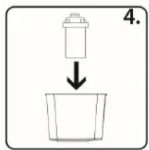 CASO HW 660 - Vorbereitung des Wasserfilters - 4