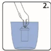 CASO HW 660 - Voorbereiding van het waterfilter - 2
