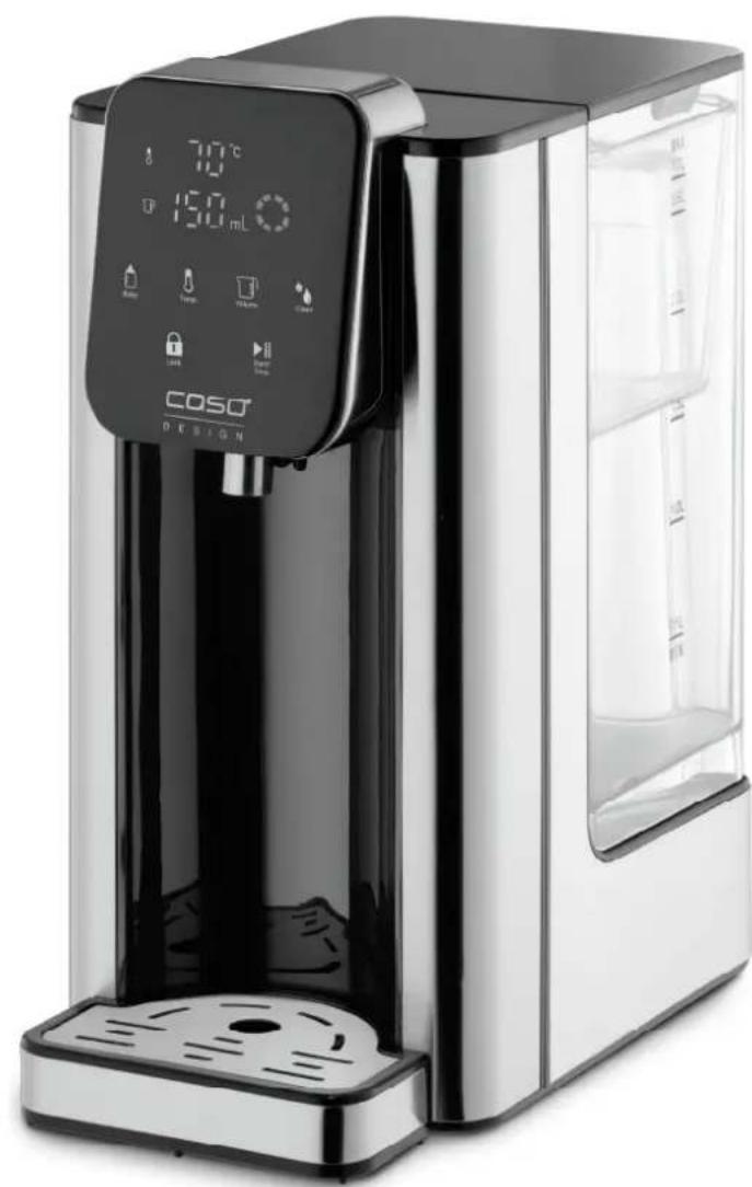 CASO HW 660 - Original Operating Manual Turbo Hot Water Dispenser HW 660 - 1