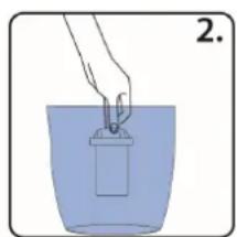 CASO HW 660 - Vorbereitung des Wasserfilters - 2