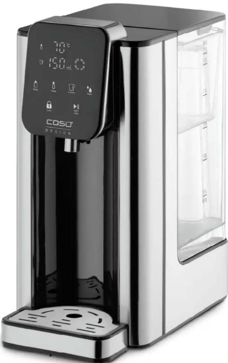 CASO HW 660 - Original bruksanvisning Turbo varmvattendispenser HW 660 - 1
