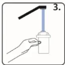 CASO HW 660 - Voorbereiding van het waterfilter - 3