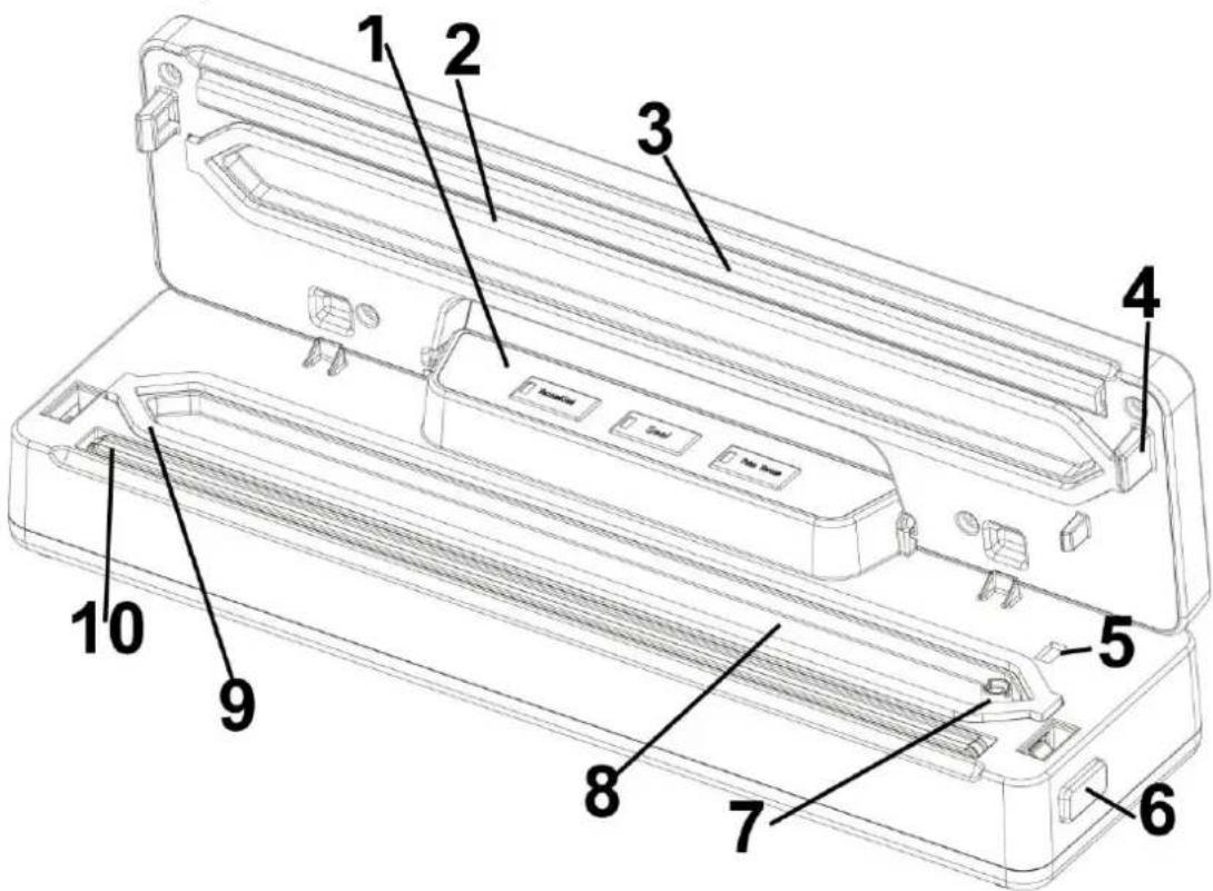 CASO VR 190 advanced - Complete overview - 1
