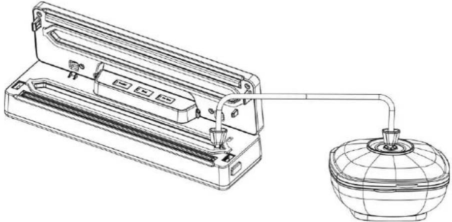 CASO VR 190 advanced - Vakuum-Verpacken in einem Vakuumbehälter - 1