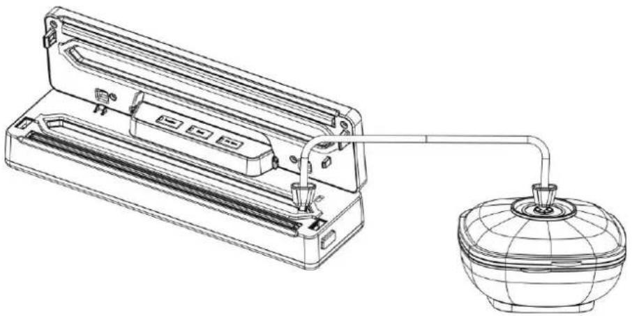 CASO VR 190 advanced - Vacuum package in a Canister - 1