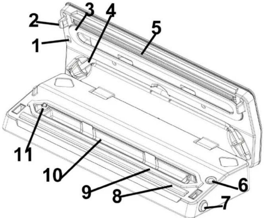 CASO VR 390 advanced - Gesamtübersicht - 1
