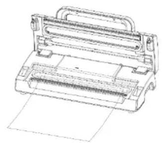 CASO HC 170 - Vakuum-Verpacken in einem von der Rolle stammenden Beutel - 1