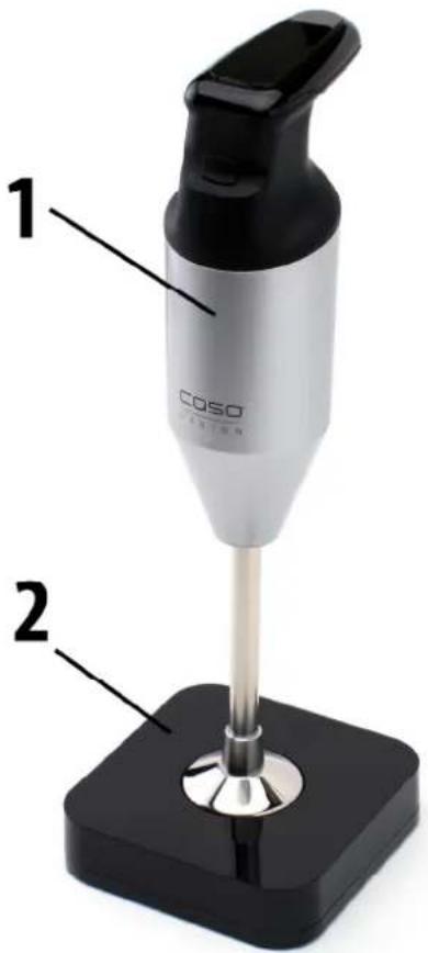 CASO HB 2200 Pro - Overview and assembly - 1