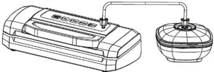 CASO VRH 490 advanced - Vakuum-Verpacken in einem Behälter - 1