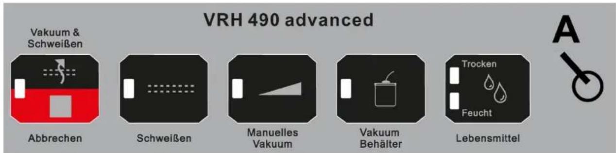CASO VRH 490 advanced - Elementi di lavoro - 1
