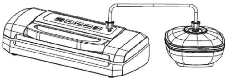 CASO VRH 490 advanced - BaKyymHa ynaKOBka B BaKyymHyo eMKocTb - 1