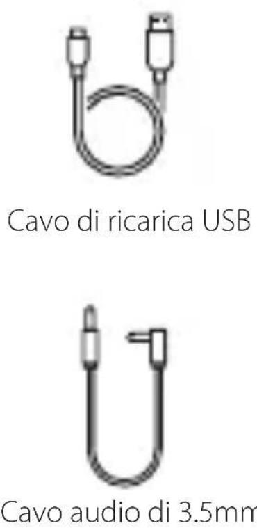 EDIFIER W800BT - IT · Descrizione del prodotto e accessori - 3
