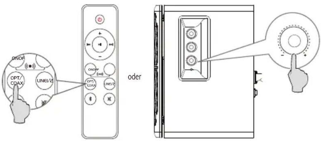 EDIFIER R1280DBs - Optischer-/Koaxialer-Modus - 1