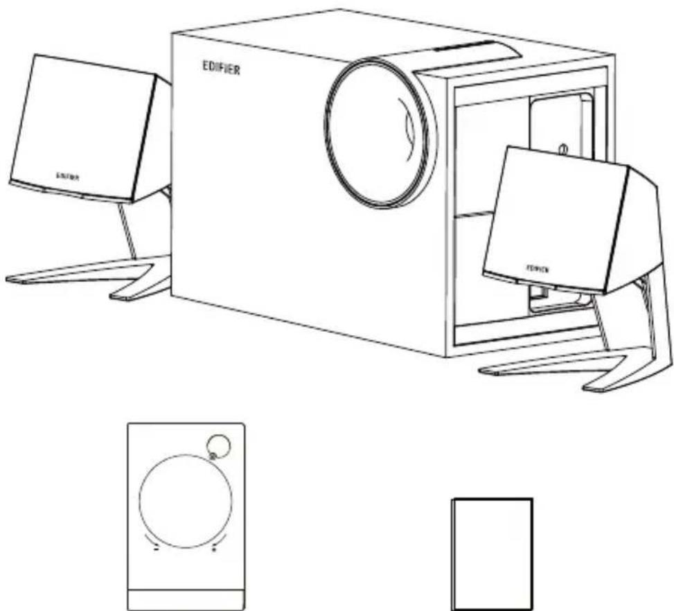 EDIFIER M203BT - 同梱品 - 1