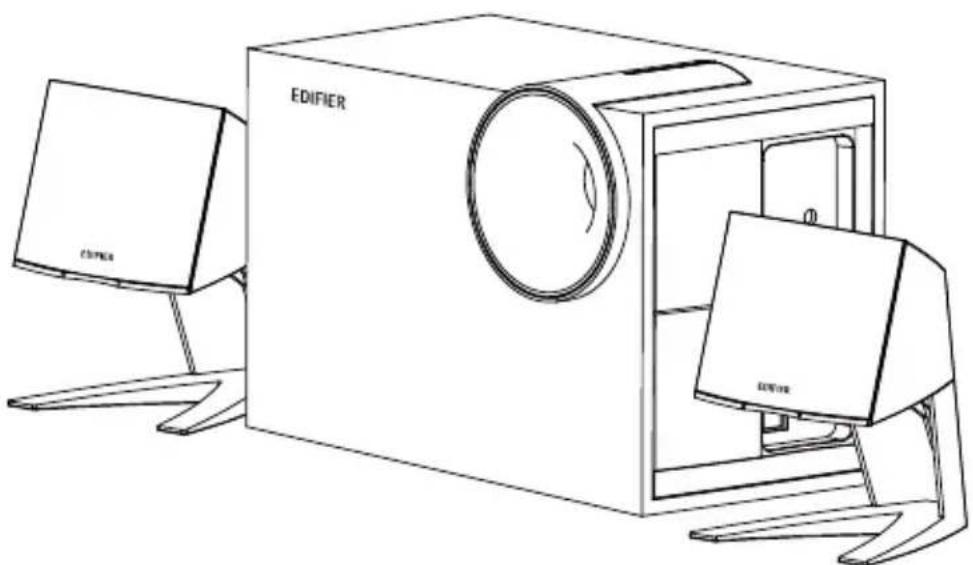 EDIFIER M203BT - Verpackungsinhalt - 1