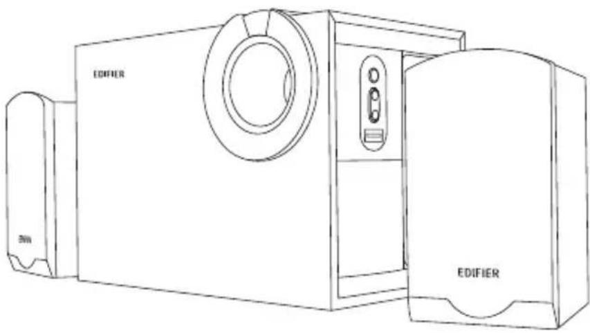 EDIFIER M206BT - Conteúdo da caixa - 1