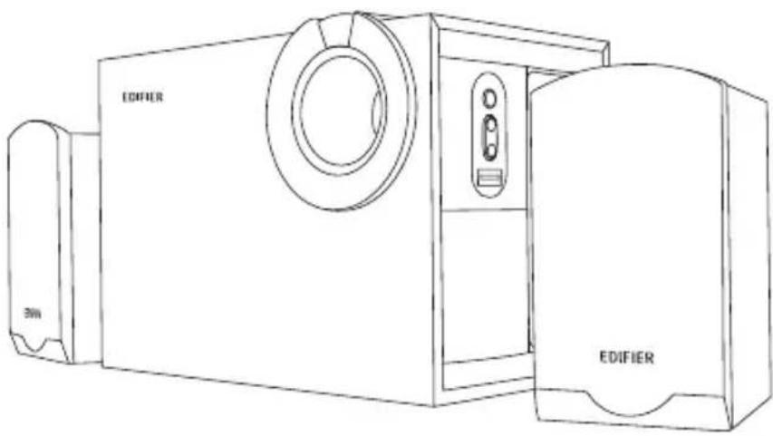 EDIFIER M206BT - Contenuto della confezione - 1