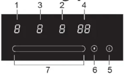 STEBA IK 400 S.B.EK. - Bedieningspaneel - 1
