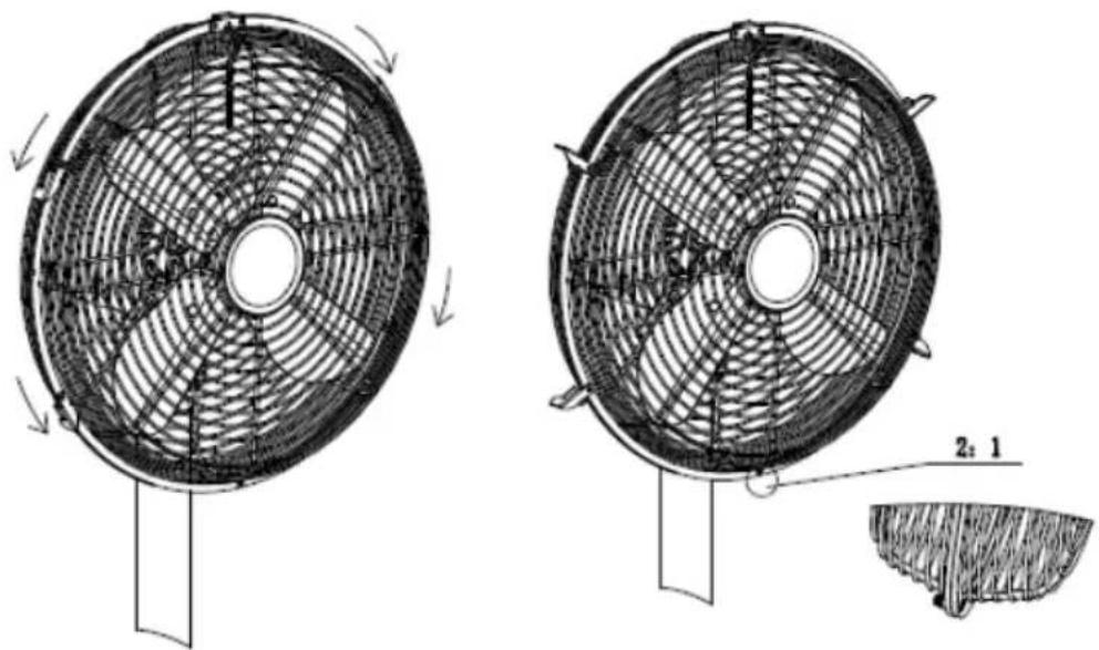STEBA VT S6 - Assemblage des grilles et des pales du ro- tor - 4