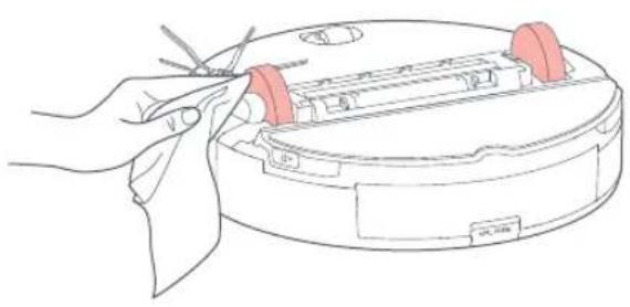ROBOROCK S7 - Huvudhjul - 1