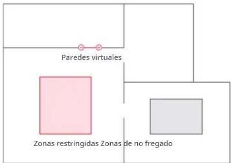 ROBOROCK S7 - Zonas restringidas, zonas de no fregado y paredes virtuales - 1